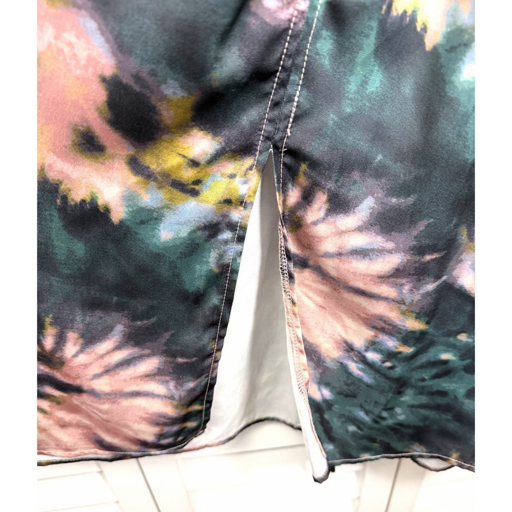 Democracy Boho Tie Dye Lightweight Belted Midi Dress Women's Size Medium NWT - Picture 6 of 9